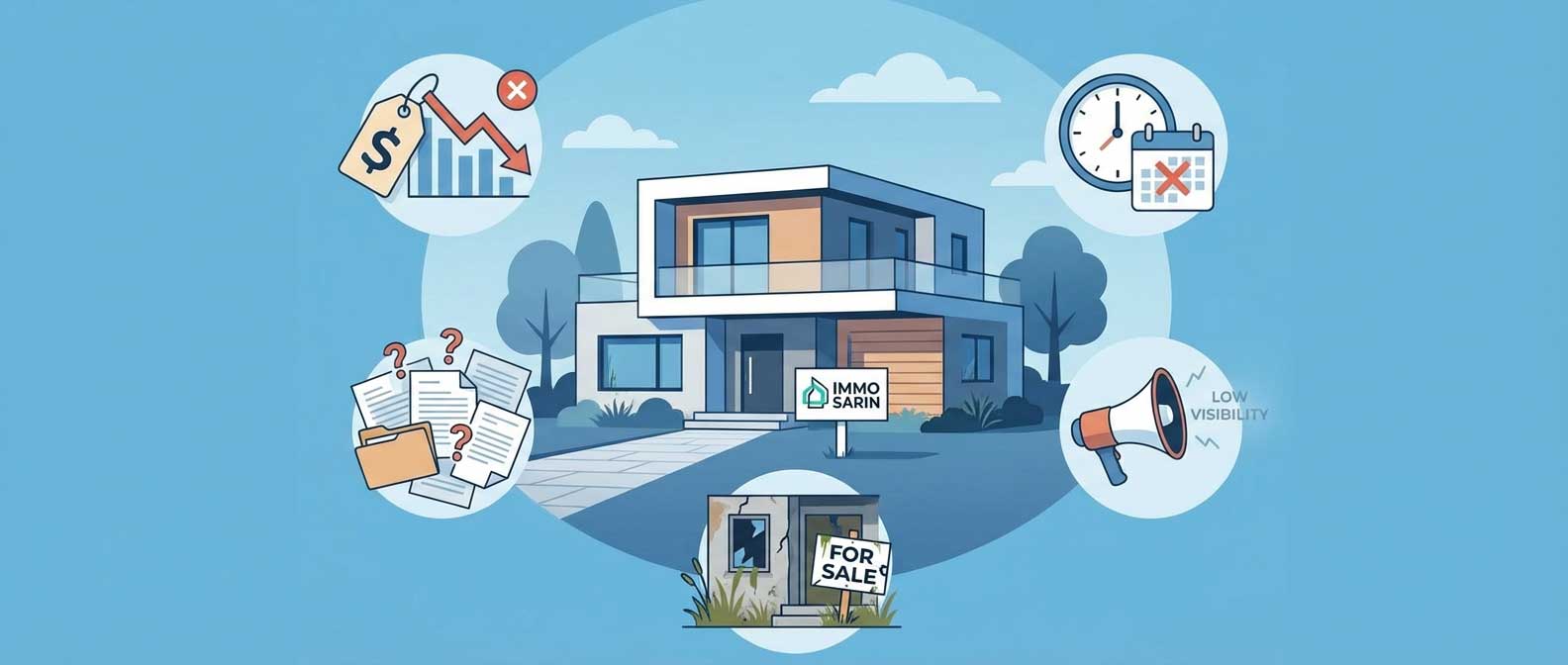 Top 5 Fehler beim Immobilienverkauf